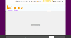 Desktop Screenshot of jasmine-voyante.com